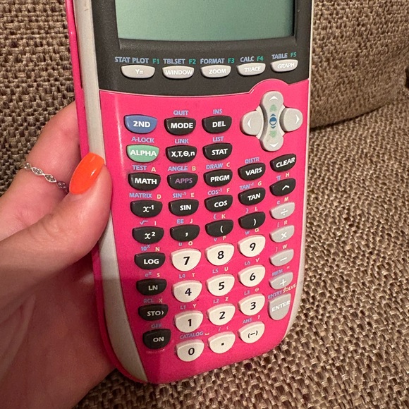 Texas Instruments TI-84 Plus Silver Edition Pink Graphing Calculator - Picture 2 of 6